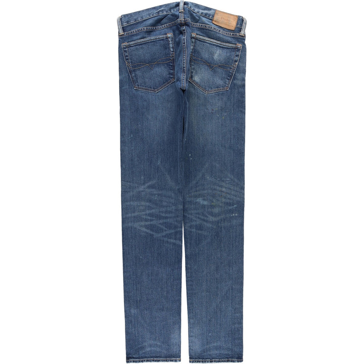 Ralph Lauren POLO RALPH LAUREN straight denim pants for men, W34 equivalent cotton blue type Vintage Second Hand