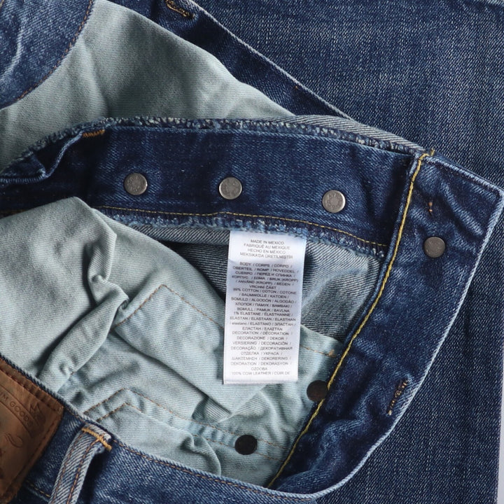 Ralph Lauren POLO RALPH LAUREN straight denim pants for men, W34 equivalent cotton blue type Vintage Second Hand