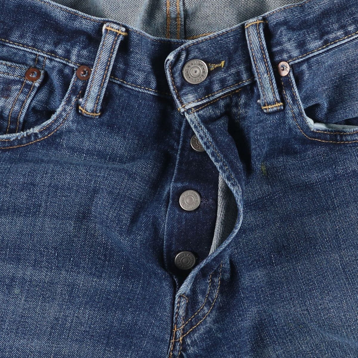 Ralph Lauren POLO RALPH LAUREN straight denim pants for men, W34 equivalent cotton blue type Vintage Second Hand
