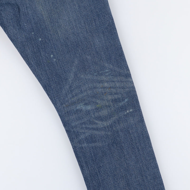 Ralph Lauren POLO RALPH LAUREN straight denim pants for men, W34 equivalent cotton blue type Vintage Second Hand