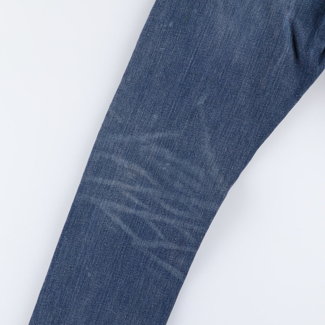 Ralph Lauren POLO RALPH LAUREN straight denim pants for men, W34 equivalent cotton blue type Vintage Second Hand