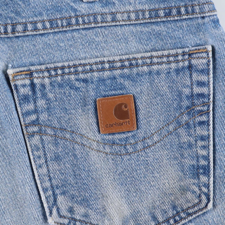 Carhartt Relaxed Fit Tapered Denim Pants for Men, W35 cotton blue type Vintage Second Hand