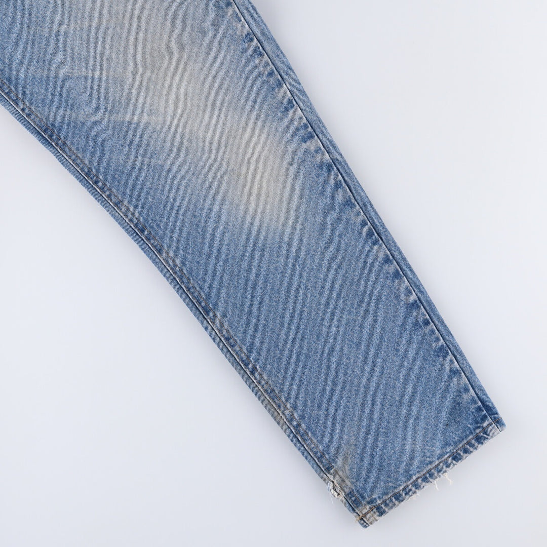 Carhartt Relaxed Fit Tapered Denim Pants for Men, W35 cotton blue type Vintage Second Hand