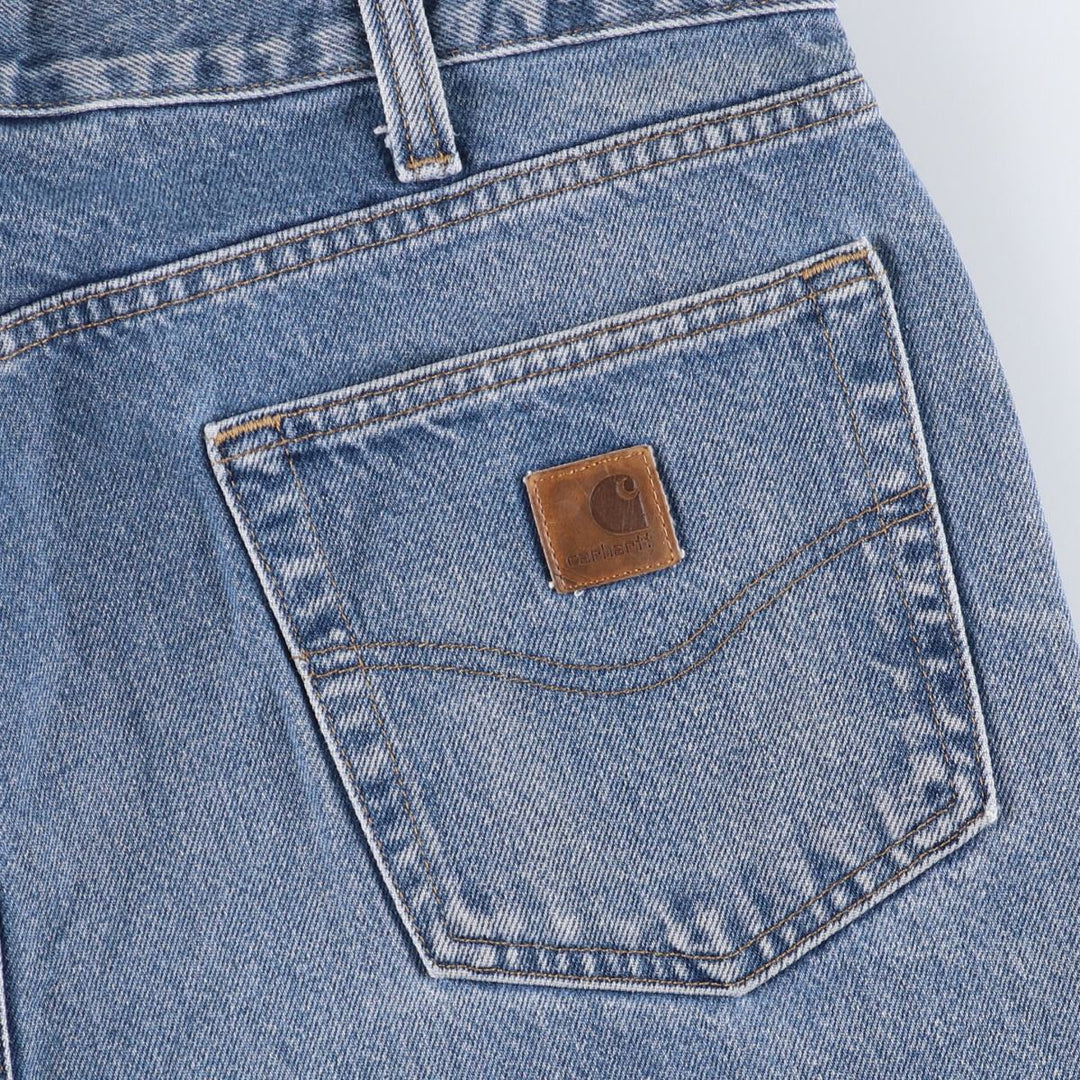 Carhartt Traditional FIT Tapered Denim Pants Men's W37 cotton blue type Vintage Second Hand