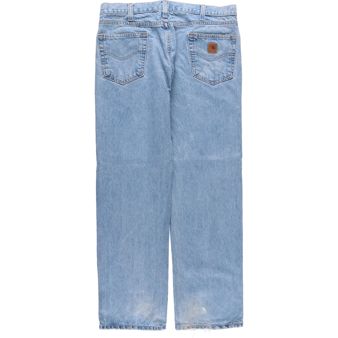 Carhartt Traditional FIT Tapered Denim Pants Men's W37 cotton blue type Vintage Second Hand