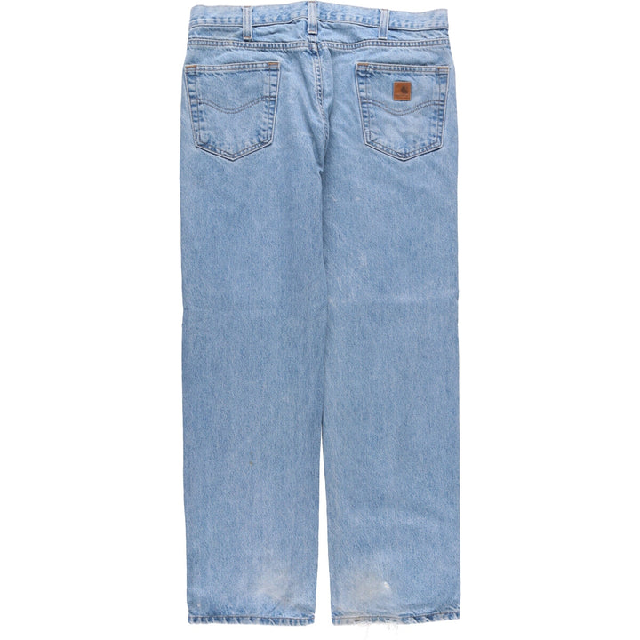 Carhartt Traditional FIT Tapered Denim Pants Men's W37 cotton blue type Vintage Second Hand