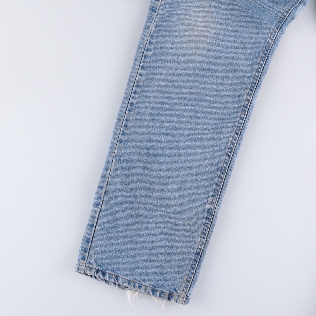 Carhartt Traditional FIT Tapered Denim Pants Men's W37 cotton blue type Vintage Second Hand