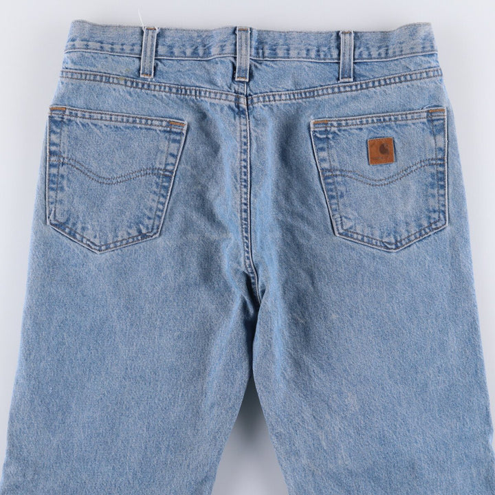 Carhartt Traditional FIT Tapered Denim Pants Men's W37 cotton blue type Vintage Second Hand
