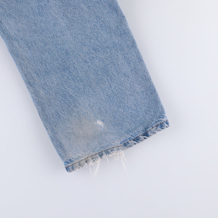 Carhartt Traditional FIT Tapered Denim Pants Men's W37 cotton blue type Vintage Second Hand