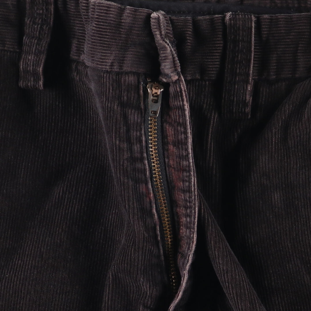 Eddie Bauer Classic Fit Corduroy Pants, Men's, Size 34 cotton black type Vintage Second Hand