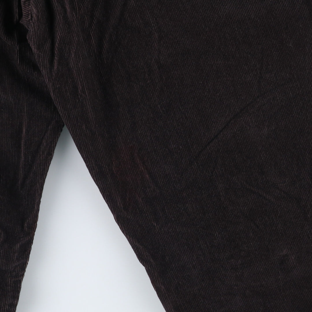 Eddie Bauer Classic Fit Corduroy Pants, Men's, Size 34 cotton black type Vintage Second Hand