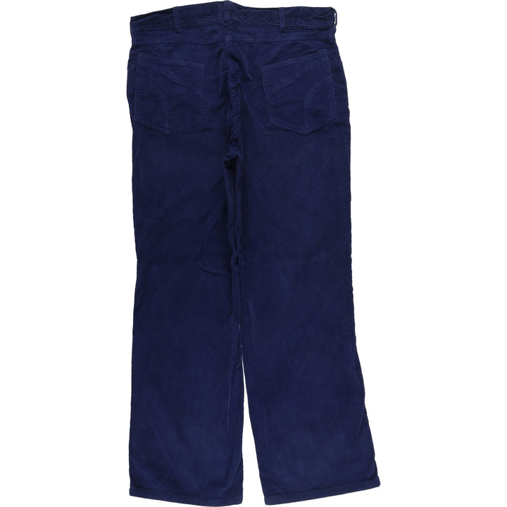 TOM SAILOR Corduroy Pants Men's Size 35 cotton Navy blue Vintage Second Hand
