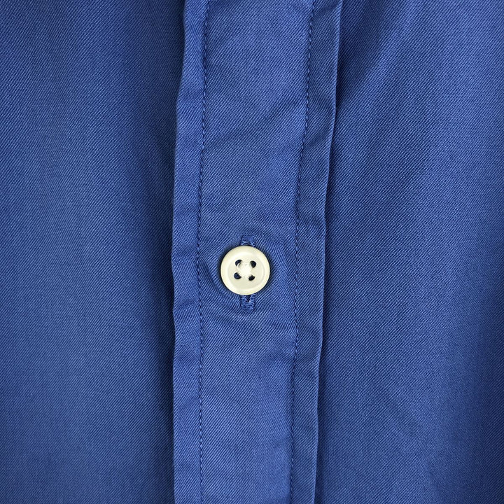 Ralph Lauren Classic Fit Long Sleeve Button Down Shirt Men's XL cotton Blue type light blue Vintage Second Hand