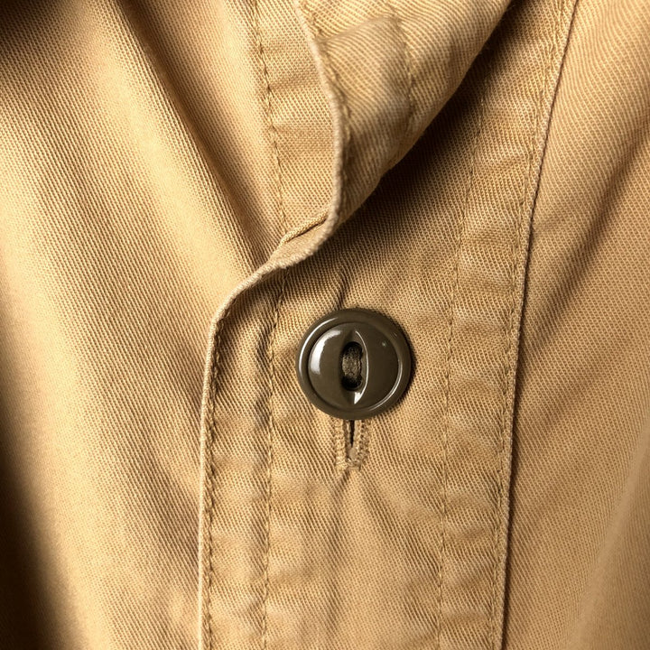 2000'S Ralph Lauren POLO JEANS CO. long-sleeved cotton shirt, men's size XL cotton Khaki type Vintage Second Hand