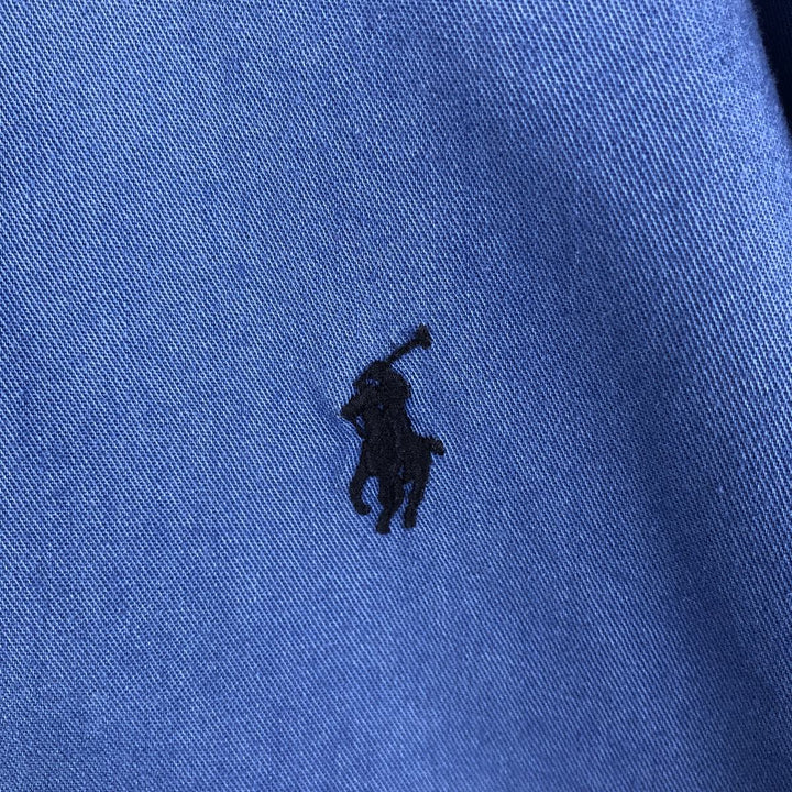 Ralph Lauren BLAKE long sleeve button down shirt, men's XL size cotton Blue type light blue Vintage Second Hand