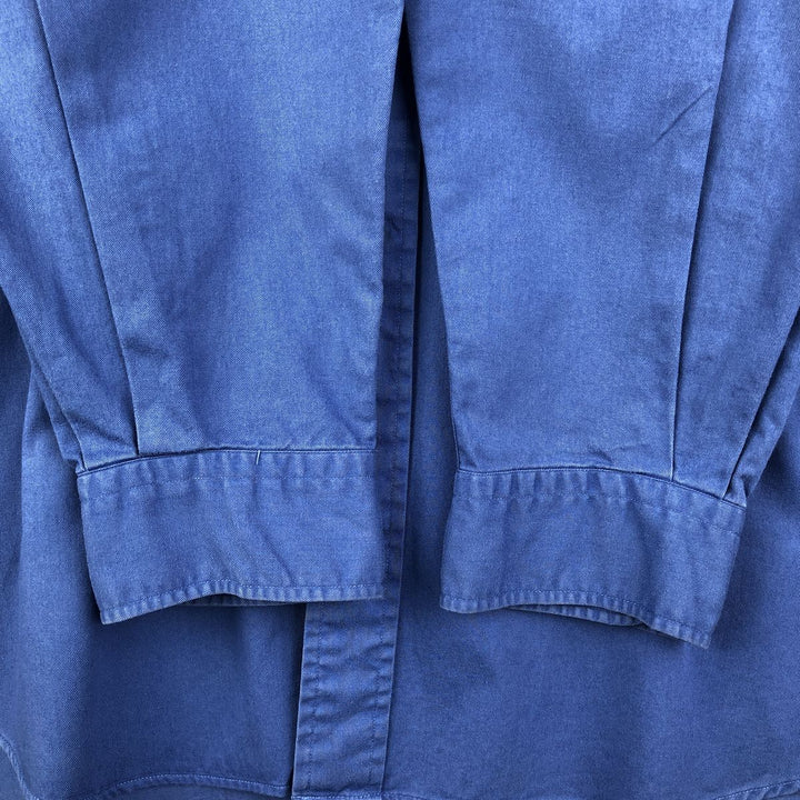 Ralph Lauren BLAKE long sleeve button down shirt, men's XL size cotton Blue type light blue Vintage Second Hand