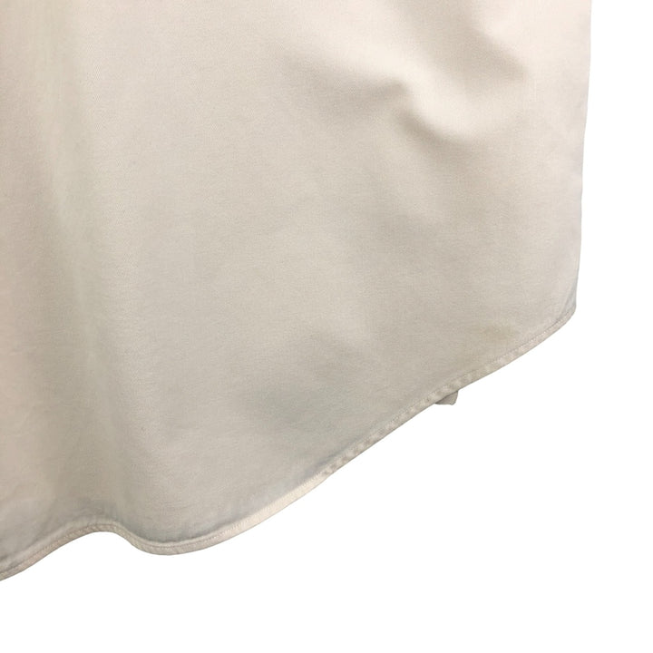 Ralph Lauren Classic Fit Long Sleeve Button Down Shirt, Men's Size L cotton ivory Vintage Second Hand