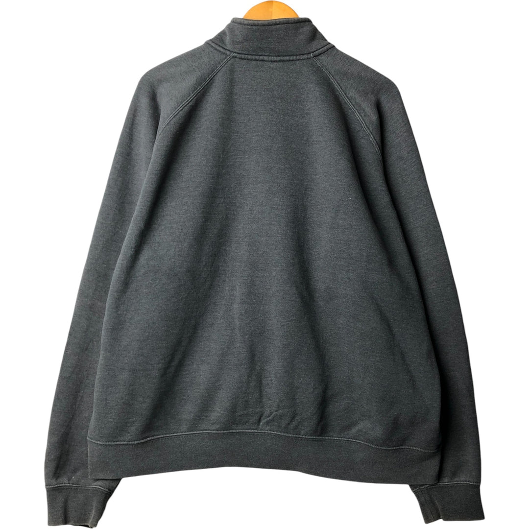 Carhartt full-zip sweatshirt, men's size XXL cotton gray type Vintage Second Hand