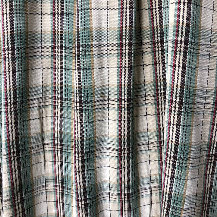 90'S GAP Vintage Long Sleeve Button-Down Check Shirt, Men's Size L cotton Beige type Vintage Second Hand