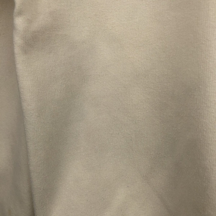 2000'S Adidas One-Point Logo Sweatshirt, Men's Size Medium cotton Beige type Vintage Second Hand