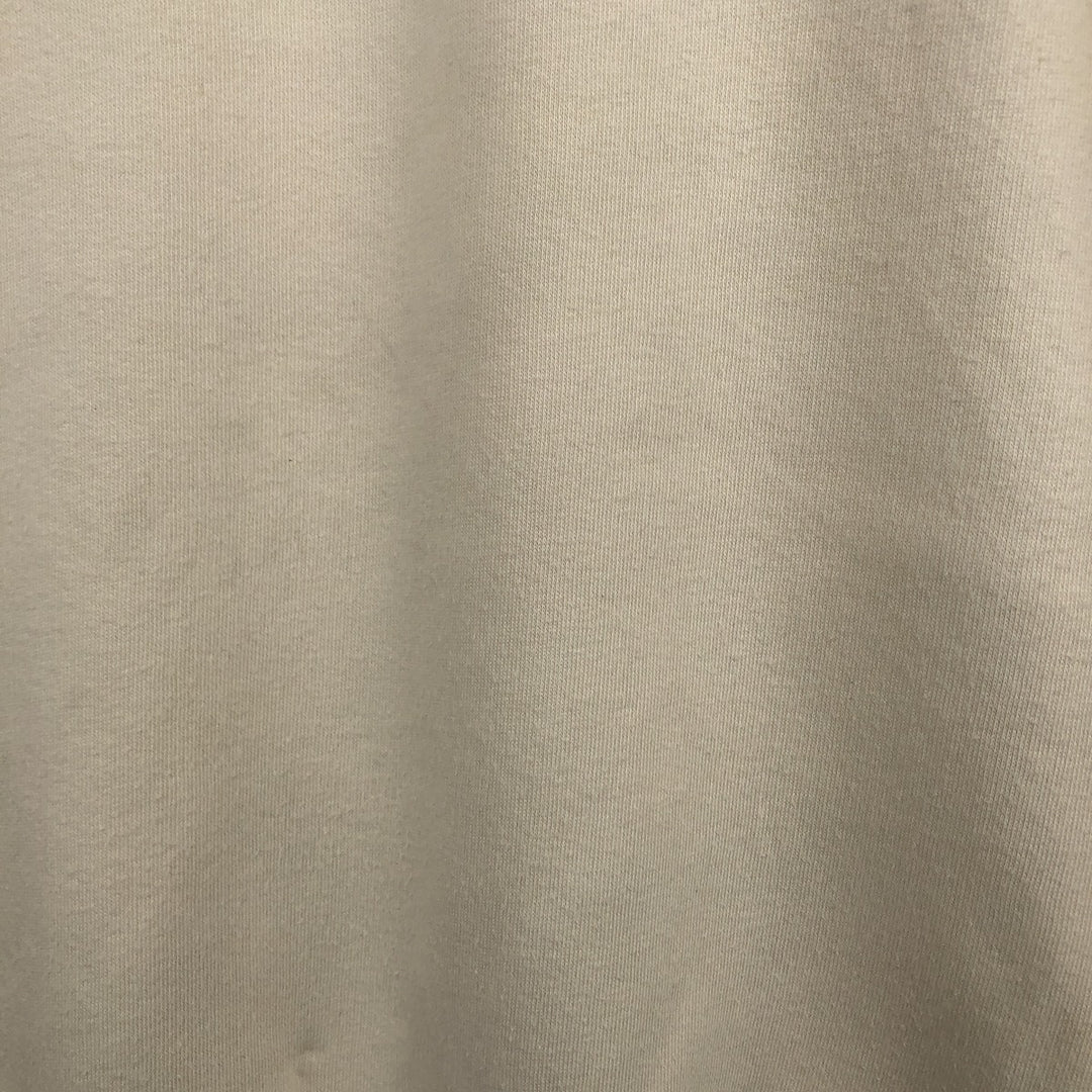 2000'S Adidas One-Point Logo Sweatshirt, Men's Size Medium cotton Beige type Vintage Second Hand