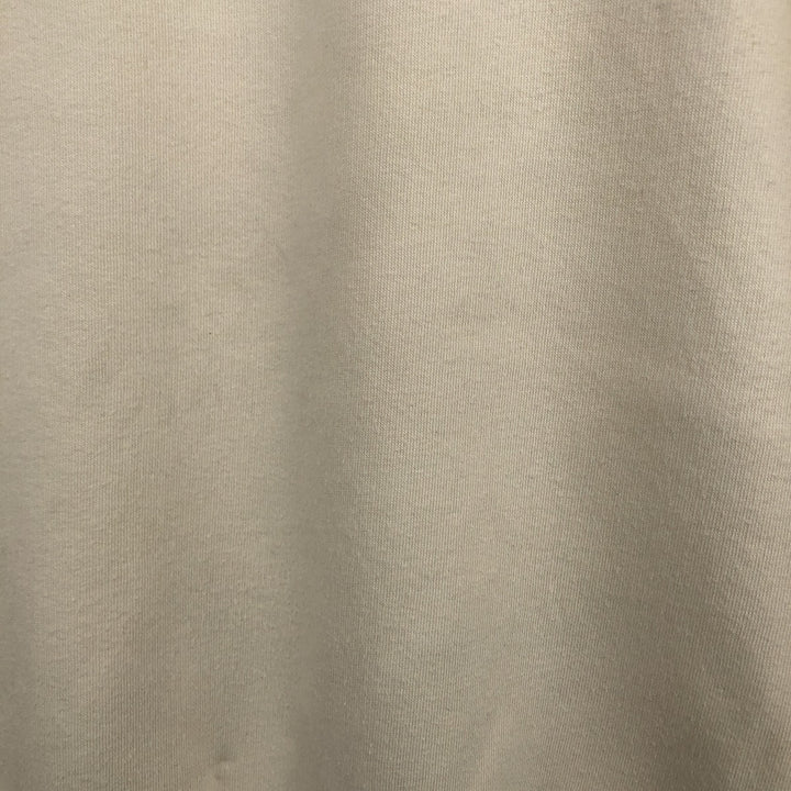 2000'S Adidas One-Point Logo Sweatshirt, Men's Size Medium cotton Beige type Vintage Second Hand
