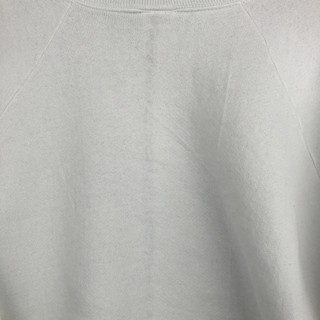 1980'S Fruit of the Loom Sydney Harris Message Print Sweatshirt, Made in USA, Men's XL cotton white type Vintage Second Hand