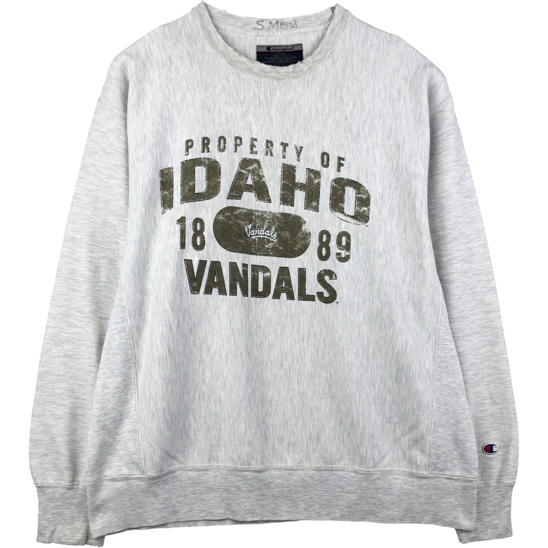 2000'S Champion Original Reverse Weave Sweatshirt, Men's Size L cotton gray type Vintage Second Hand