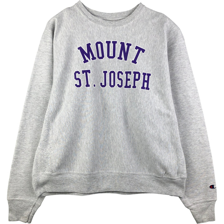 2000'S Champion Premium Reverse Weave College Sweatshirt, Men's Size L cotton gray type Vintage Second Hand