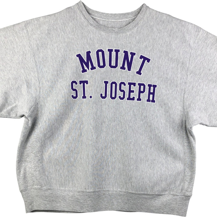 2000'S Champion Premium Reverse Weave College Sweatshirt, Men's Size L cotton gray type Vintage Second Hand