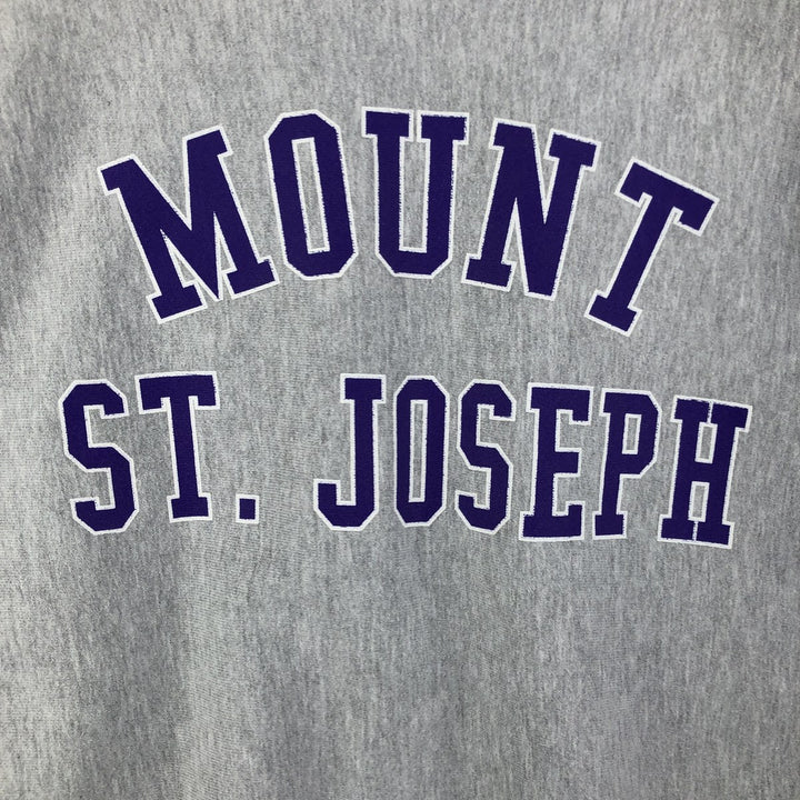 2000'S Champion Premium Reverse Weave College Sweatshirt, Men's Size L cotton gray type Vintage Second Hand