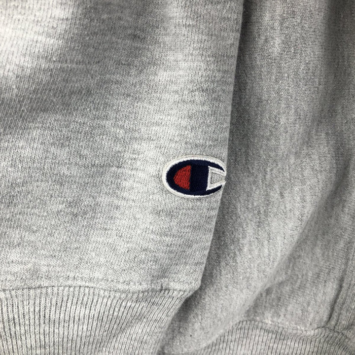 2000'S Champion Premium Reverse Weave College Sweatshirt, Men's Size L cotton gray type Vintage Second Hand