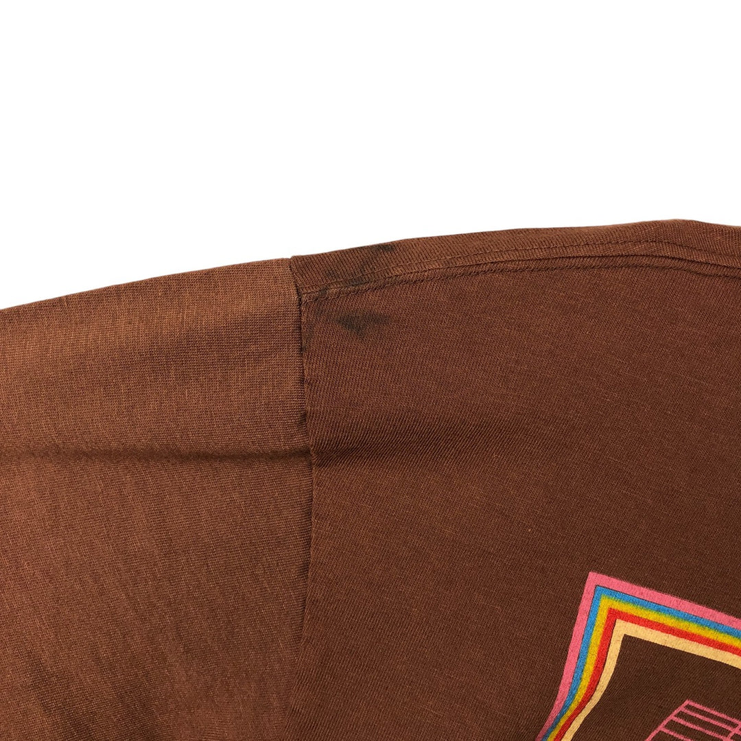 Vintage 1980'S Hobie Long Sleeve T-Shirt, Made in USA, Men's XL cotton brown type Vintage Second Hand