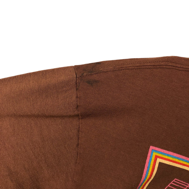 Vintage 1980'S Hobie Long Sleeve T-Shirt, Made in USA, Men's XL cotton brown type Vintage Second Hand