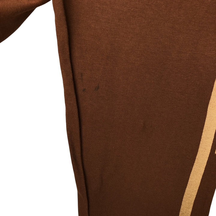 Vintage 1980'S Hobie Long Sleeve T-Shirt, Made in USA, Men's XL cotton brown type Vintage Second Hand