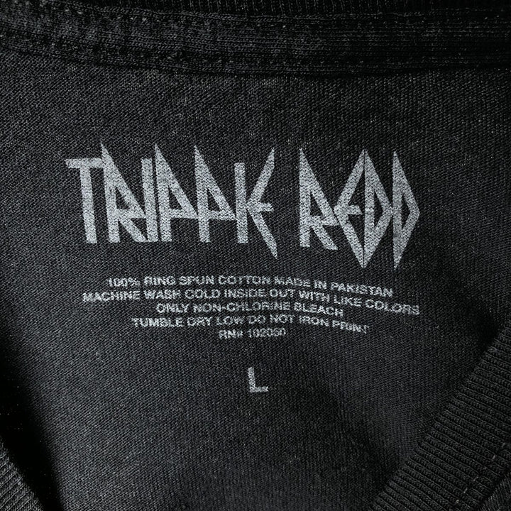 Trippie Redd Long-Sleeved Rap T-Shirt, Men's Size L cotton black type Vintage Second Hand