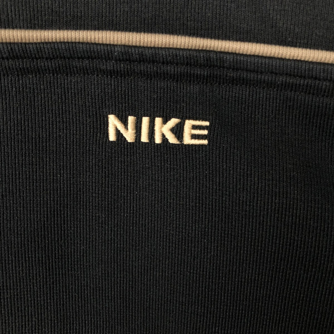 Vintage 80'S Nike long-sleeved T-shirt, size XL, men's cotton black type Vintage Second Hand