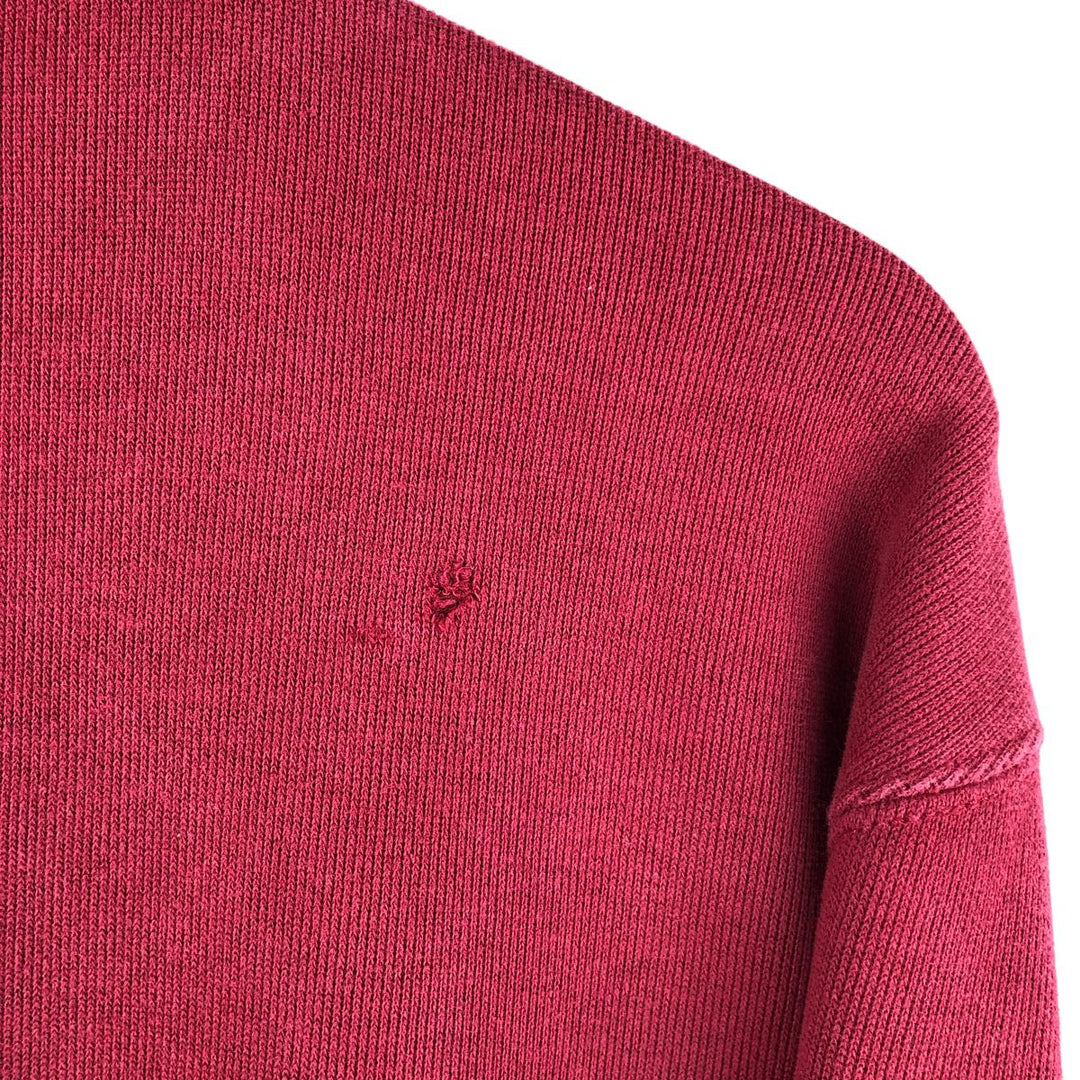Ralph Lauren POLO by Ralph Lauren Half-Zip Sweatshirt, Men's XL cotton red type Vintage Second Hand