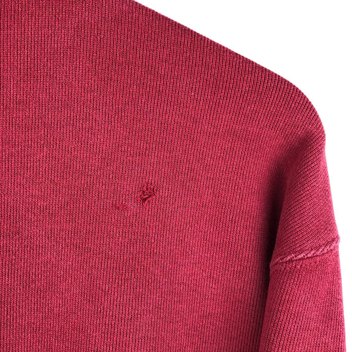 Ralph Lauren POLO by Ralph Lauren Half-Zip Sweatshirt, Men's XL cotton red type Vintage Second Hand