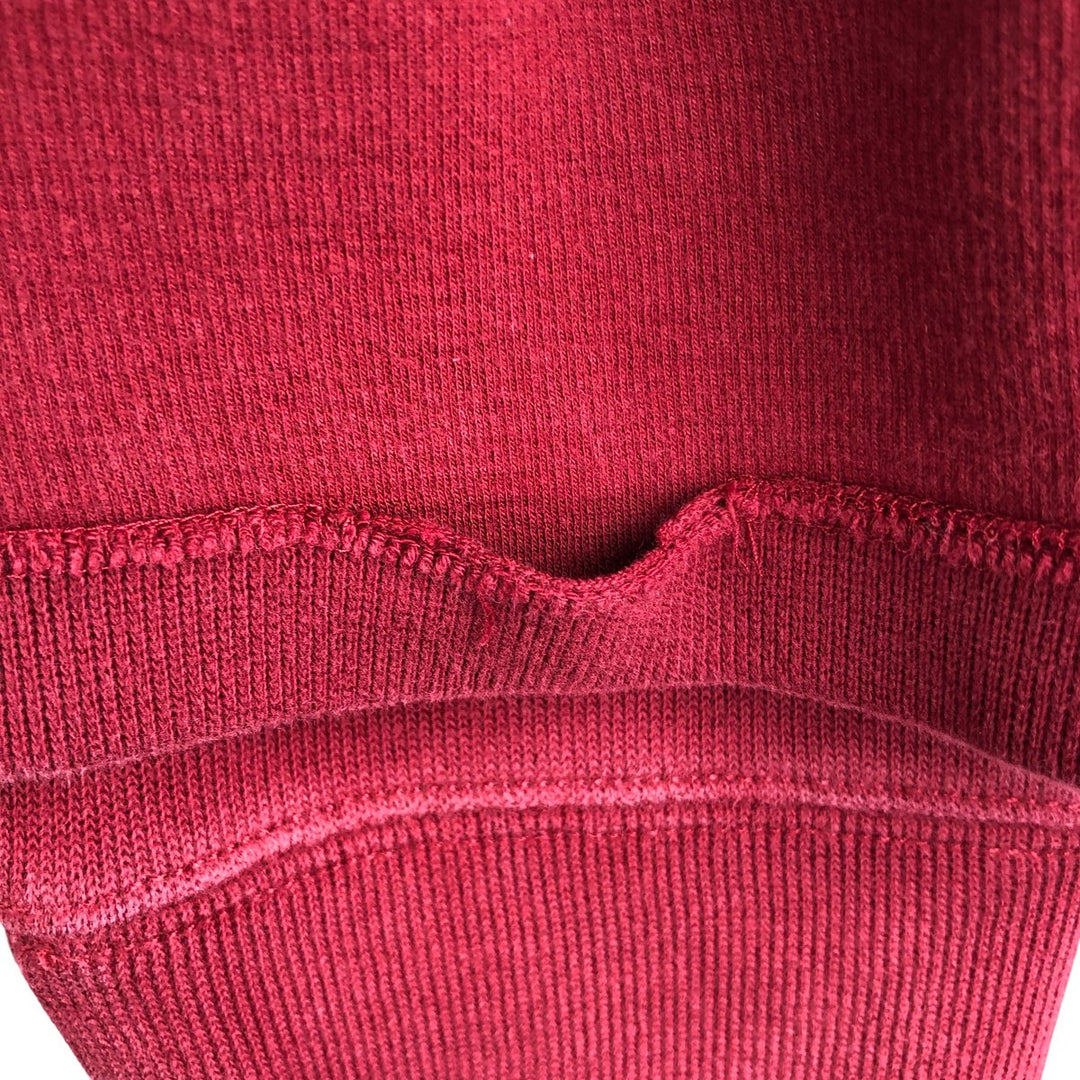 Ralph Lauren POLO by Ralph Lauren Half-Zip Sweatshirt, Men's XL cotton red type Vintage Second Hand