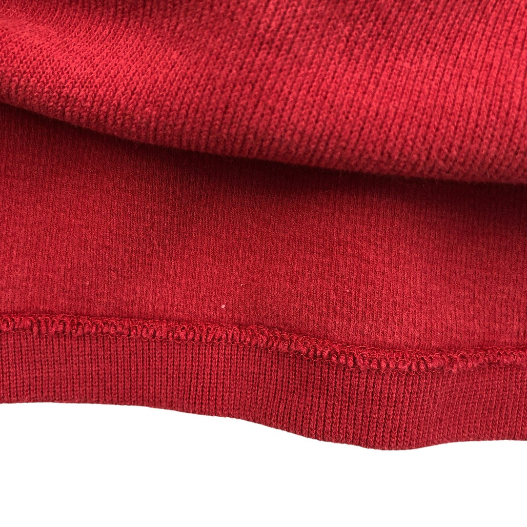 Ralph Lauren POLO by Ralph Lauren Half-Zip Sweatshirt, Men's XL cotton red type Vintage Second Hand