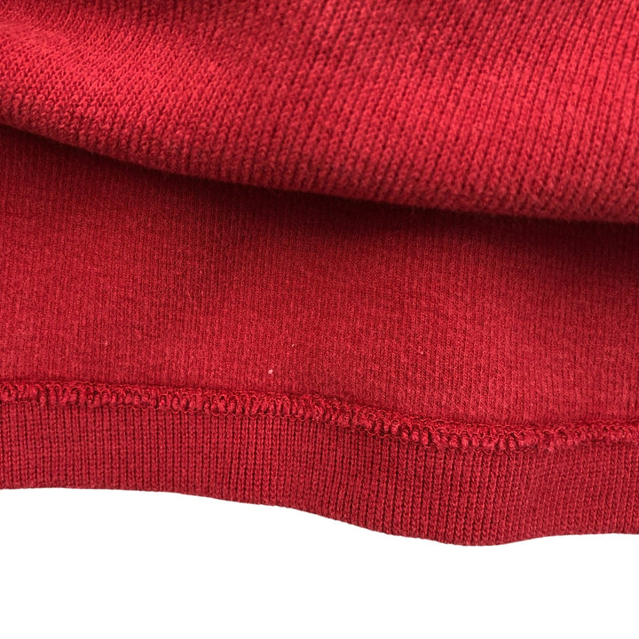 Ralph Lauren POLO by Ralph Lauren Half-Zip Sweatshirt, Men's XL cotton red type Vintage Second Hand
