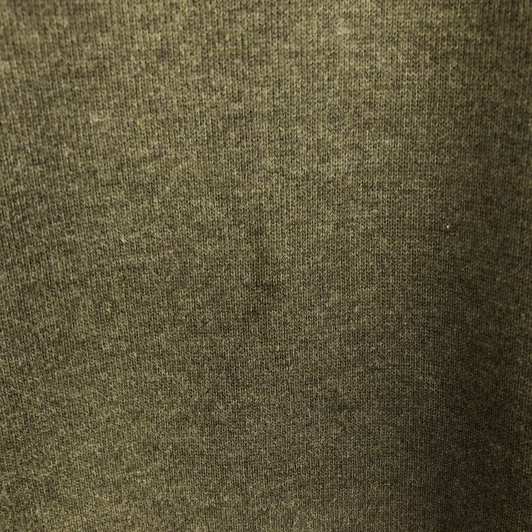 Ralph Lauren POLO by Ralph Lauren Half-Zip Sweatshirt, Men's XL cotton Khaki type Vintage Second Hand