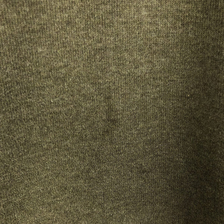 Ralph Lauren POLO by Ralph Lauren Half-Zip Sweatshirt, Men's XL cotton Khaki type Vintage Second Hand