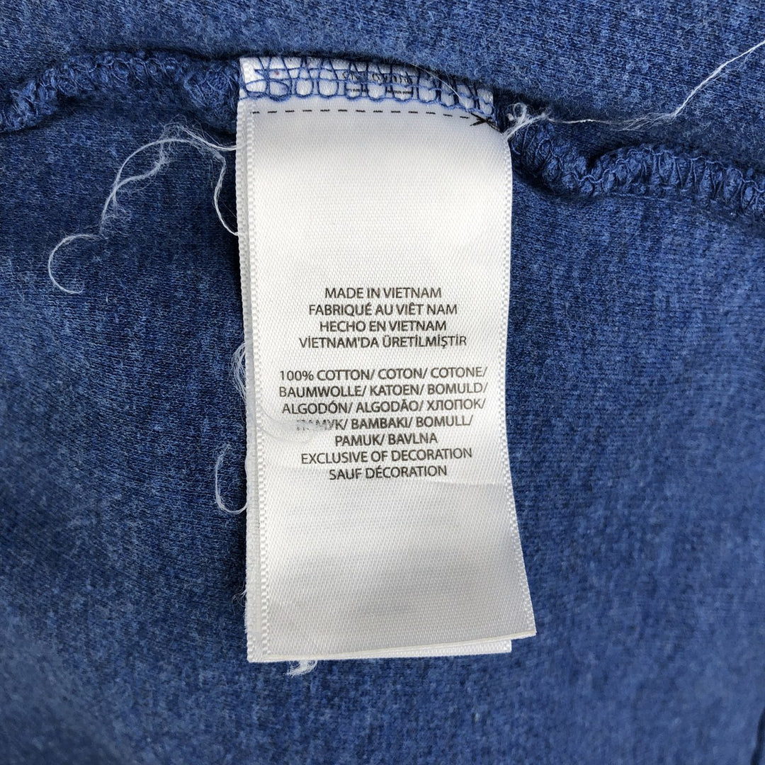 Ralph Lauren POLO RALPH LAUREN ESTATE RIB half-zip sweatshirt, sweatshirt, men's XL size cotton blue type Vintage Second Hand