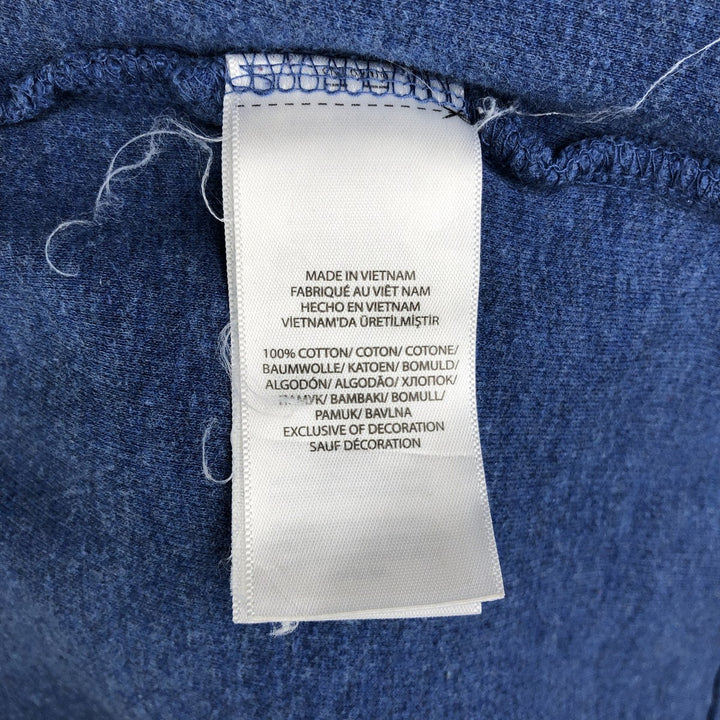 Ralph Lauren POLO RALPH LAUREN ESTATE RIB half-zip sweatshirt, sweatshirt, men's XL size cotton blue type Vintage Second Hand