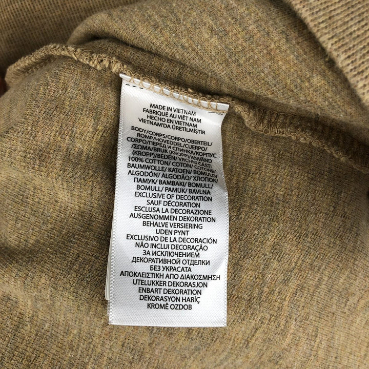 Ralph Lauren POLO RALPH LAUREN ESTATE RIB half-zip sweatshirt, sweatshirt, men's XL size cotton Beige type Vintage Second Hand