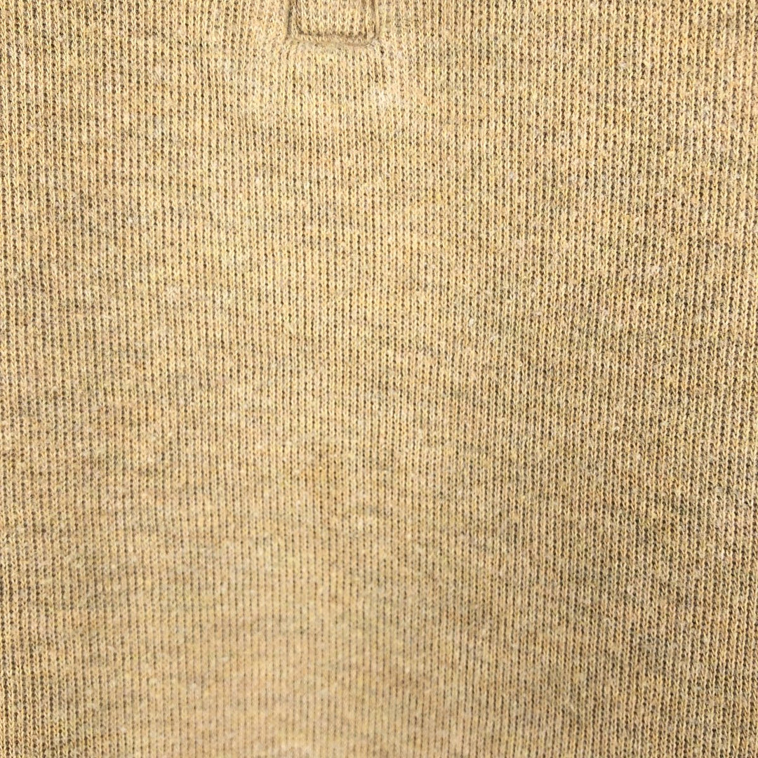 Ralph Lauren POLO RALPH LAUREN ESTATE RIB half-zip sweatshirt, sweatshirt, men's XL size cotton Beige type Vintage Second Hand