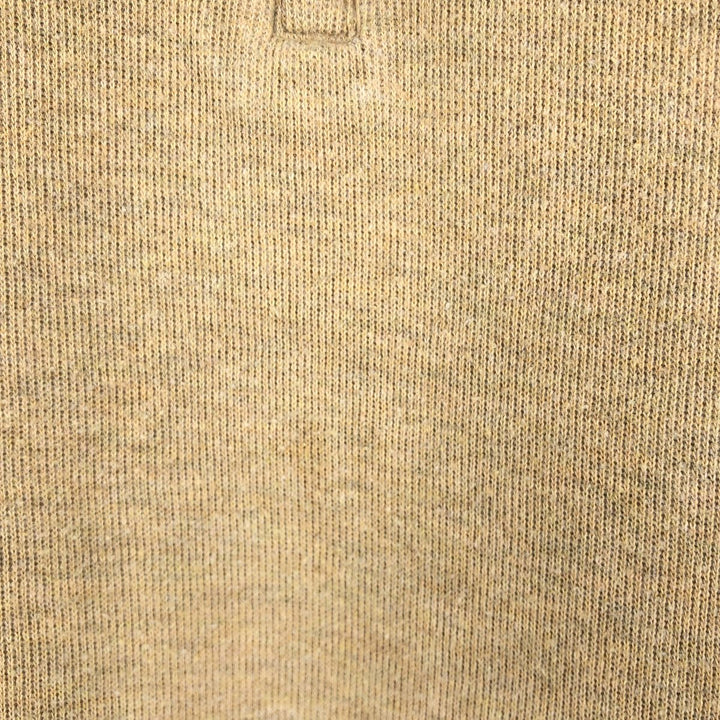 Ralph Lauren POLO RALPH LAUREN ESTATE RIB half-zip sweatshirt, sweatshirt, men's XL size cotton Beige type Vintage Second Hand