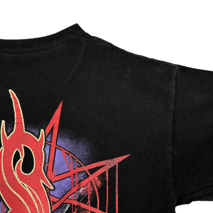 Slipknot Band T-shirt, Band T, Men's M size cotton black type Vintage Second Hand